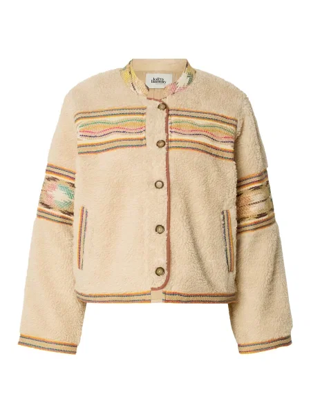 Lollys Laundry Prechodná bunda Siri / modrá / hnedá / oranžová béžová