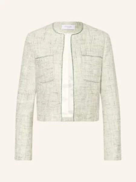 Hobbs Marynarka Darcy Z Tkaniny Bouclé weiss zielona
