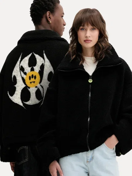 Суитчър Barrow с принт черно