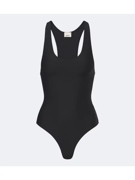 Body Isabel Marant din jerseu negru