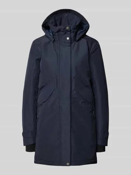 Parka z odpinanym kapturem model ‘INDRA’ Didriksons granatowa
