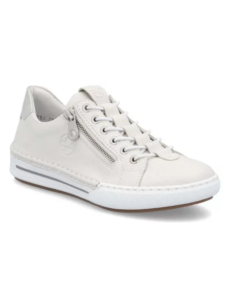 Pantofi Rieker alb