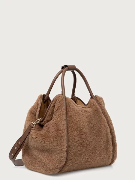 Max Mara сумка-шопер шкіряна