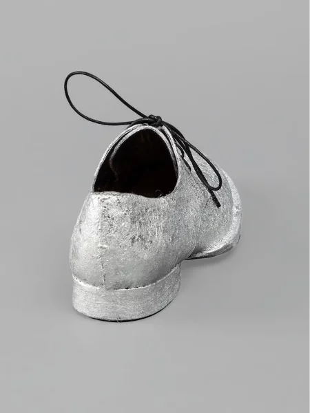 Pantofi derby Barny Nakhle chunky argintiu