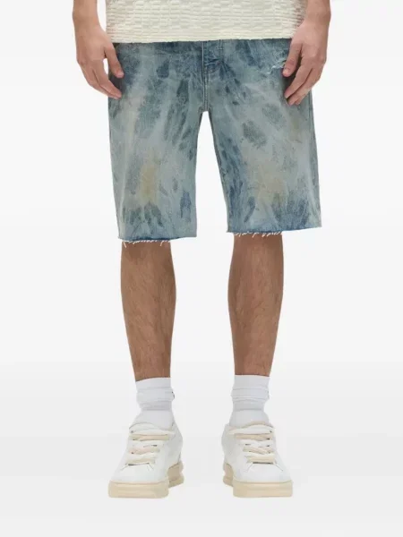 Džínové šortky Purple Brand modré