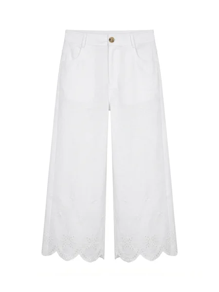 Guido Maria Kretschmer Pantaloni Marietta' alb