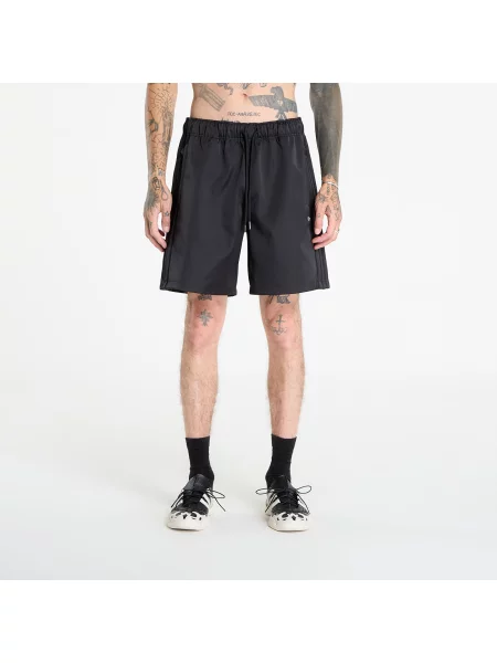 Saténové krátké kraťasy Adidas Originals černé