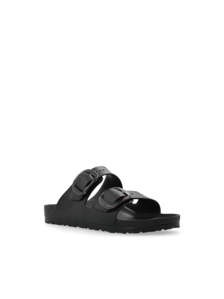 Klapki Birkenstock na sprzączkę czarne