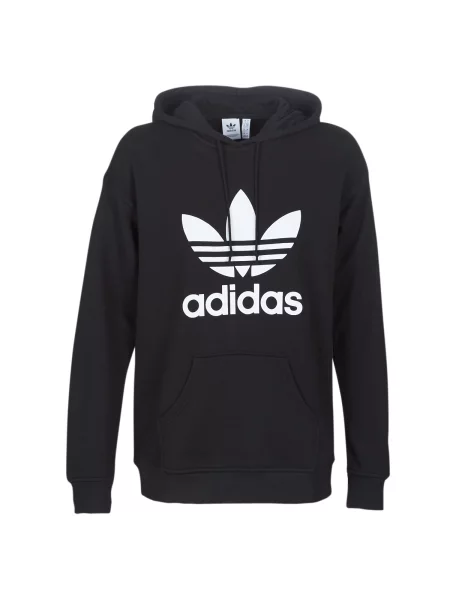 Majica s kapuljačom Adidas crna