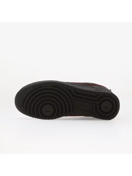 Sneakers Nike Air Force 1 "Nightmare" Pinhead Black/ Black-Gym Red-Metallic Silver EUR 45 μαύρο