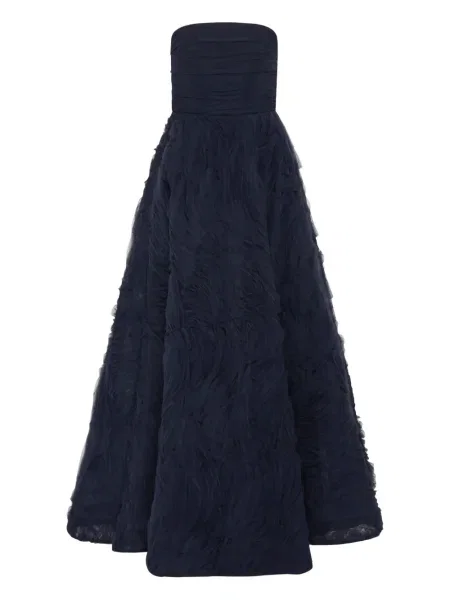 Rochie Rebecca Vallance cu volane albastru
