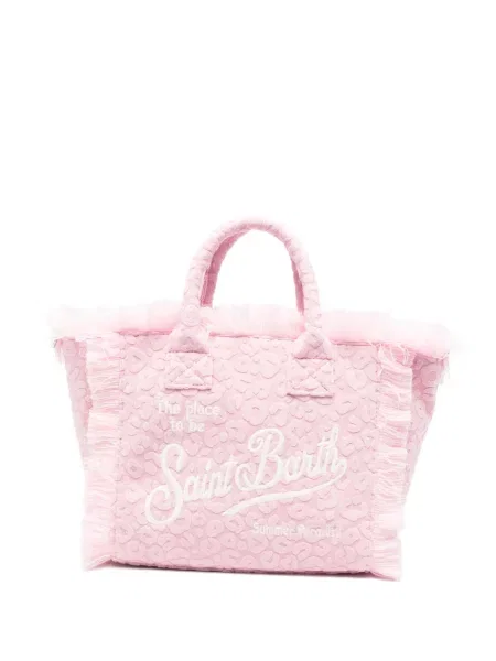Torba Mc2 Saint Barth na rese ružičasta