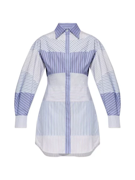 Rochie tip cămașă Moschino albastru