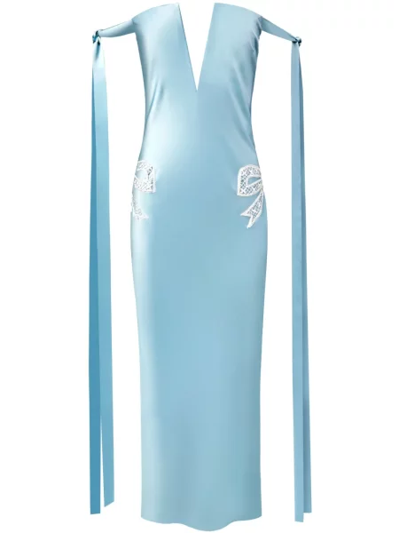 Odgovarati haljina Alejandra Alonso Rojas plava