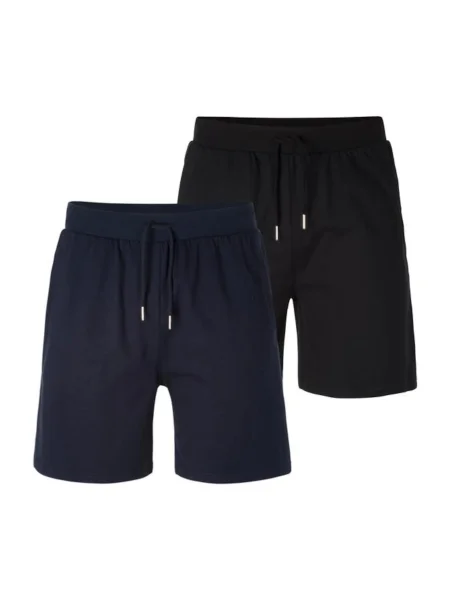 LE JOGGER Pantaloni de pijama bleumarin negru