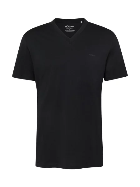 S.Oliver Tricou negru