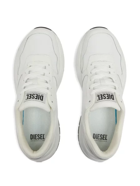 Fűzős csipkés sneaker Diesel fehér