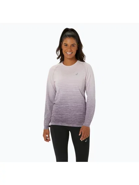 Longsleeve do biegania ASICS Seamless watershed rose/dusty mauve różowy