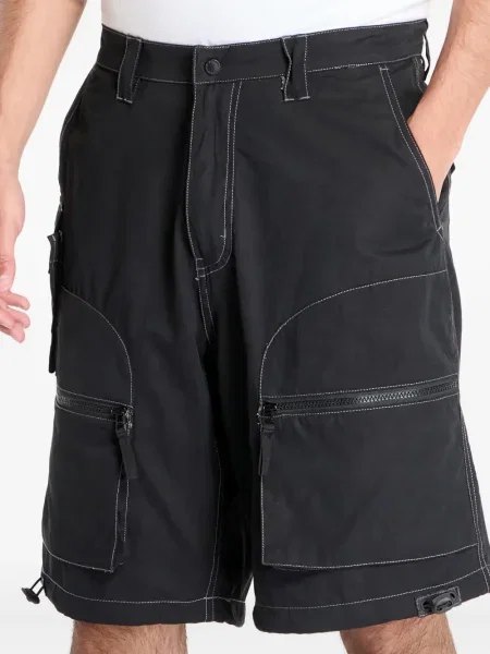 Pantaloni scurți cargo Pleasures negru