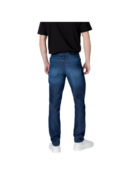 Blugi skinny Eax albastru