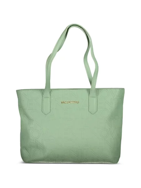 Shopper táska Mario Valentino autogrammal zöld