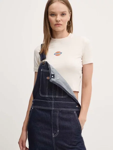 Тениска Dickies сиво бежово