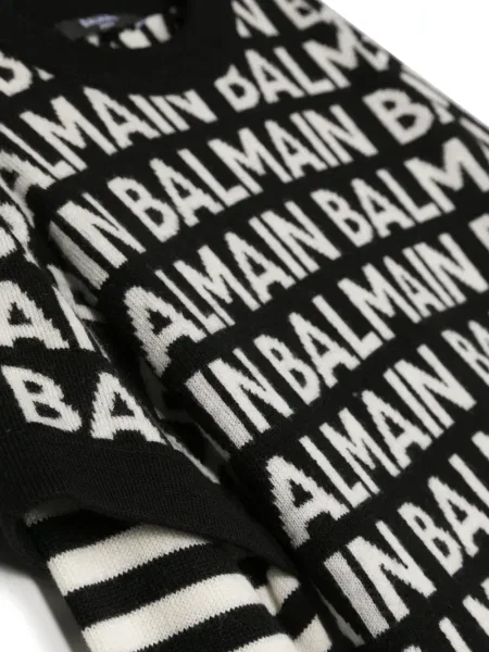 Sweter dziecięcy Balmain czarny
