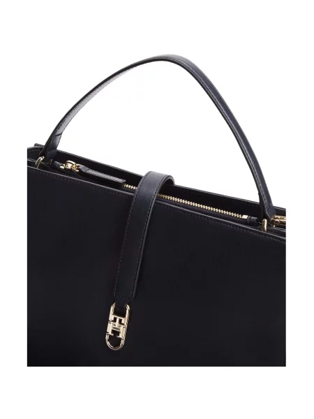 Tommy Hilfiger kabelka typu shopper dámska modrá