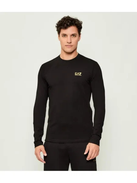 Emporio Armani Tricou galben auriu negru