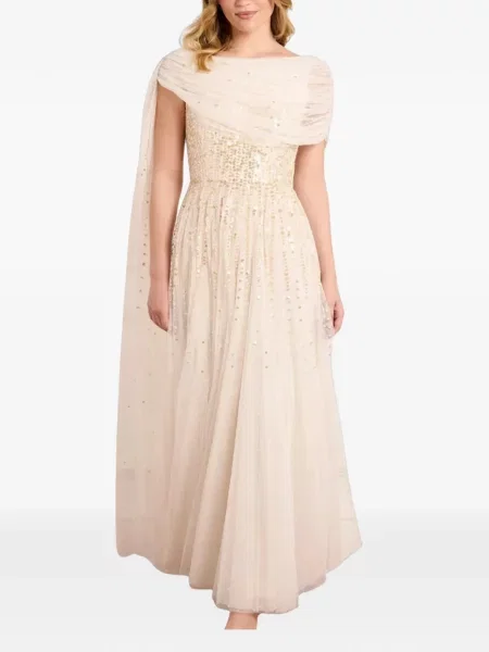 Rochie Needle & Thread cu paiete drapată