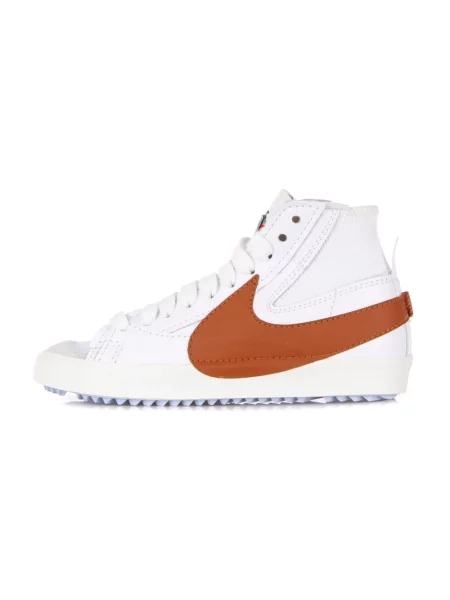 Sneakersy Nike skórzane białe