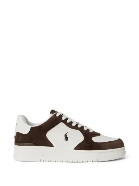 Τένις sneakers Polo Ralph Lauren με αυτόγραφο tweed μαύρο