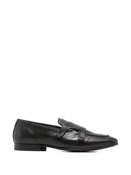 Pantofi loafer Leqarant din piele negru