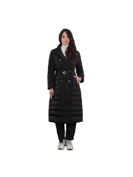 Lniana kurtka Moorer czarna