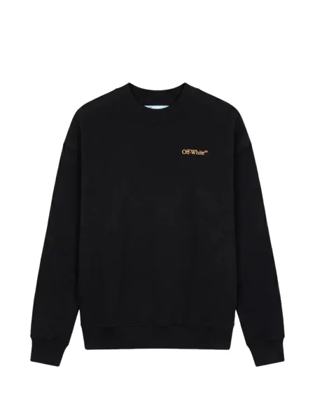 Hanorac Off-white cu imagine alb