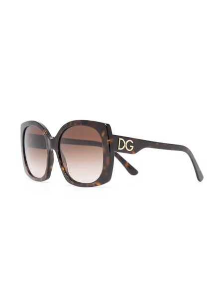 Saulės akiniai Dolce & Gabbana Eyewear ruda