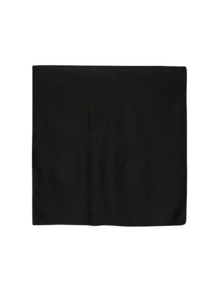 Chusta Saint Laurent z logo czarna