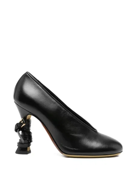 Pantofi cu toc Moschino negru