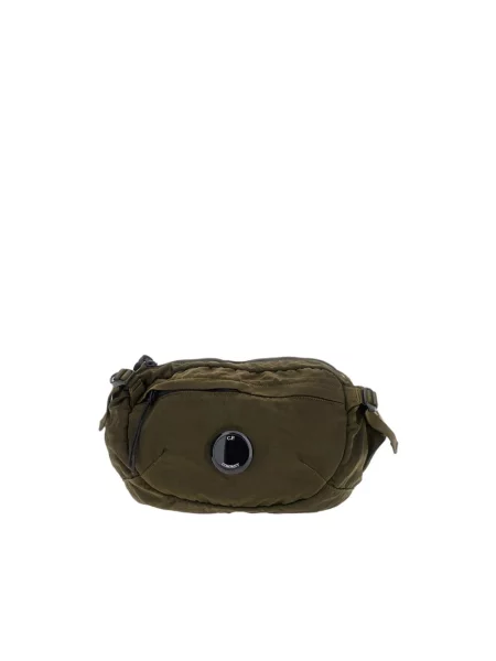 C.P. Company Torebki Mężczyzna ONE SIZE Logo Waist Bag zielony
