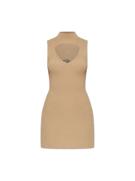 Sukienka Diesel brązowa