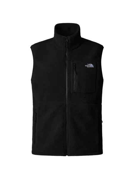 Vestă The North Face din fleece maro