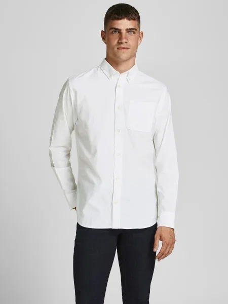 Košeľa Jack & Jones biela