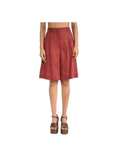 Szorty Max Mara Studio czerwone