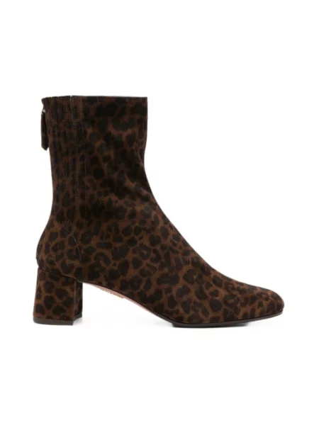 Botki Aquazzura brązowe