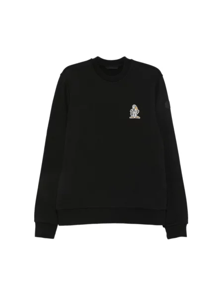Bluza Moncler z długim rękawem czarna