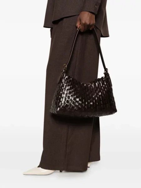 Geanta hobo Dragon Diffusion din piele maro