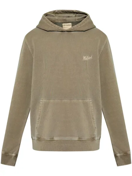 Hanorac cu glugă Woolrich cu broderie verde
