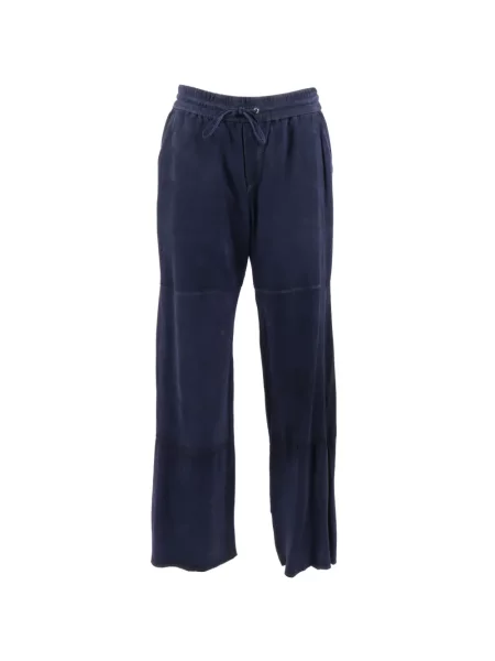 Șnur de strângere pantaloni P.a.r.o.s.h. din piele de căprioară albastru