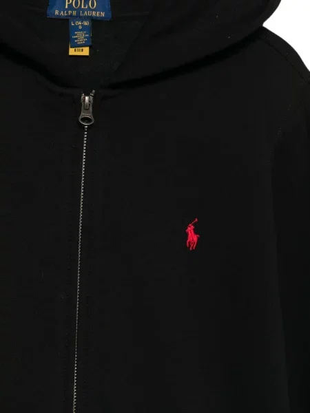 Bluza z kapturem dziecięca Polo Ralph Lauren czarna