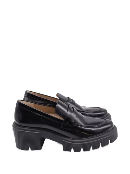 Pantofi loafer Stuart Weitzman cu platformă negru